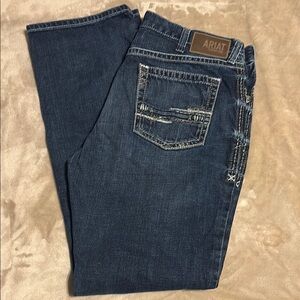 Ariat Blue Bootcut Jeans with Classic Stitching